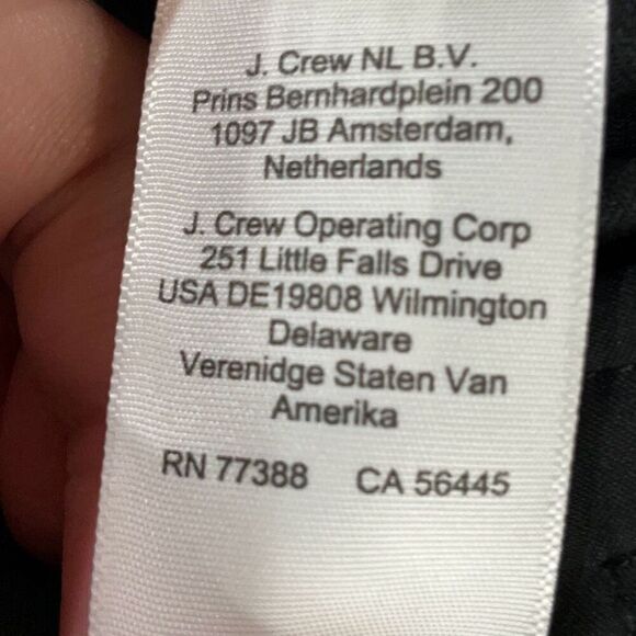 J. Crew Black Kate Straight Leg Pants Size 12 Petite NWT - Picture 7 of 10